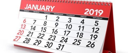 2019 Health Plan Compliance Calendar